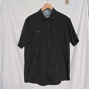 Kuhl #7276 SS Snap Front Men's Shirt - Charcoal - Sz L*